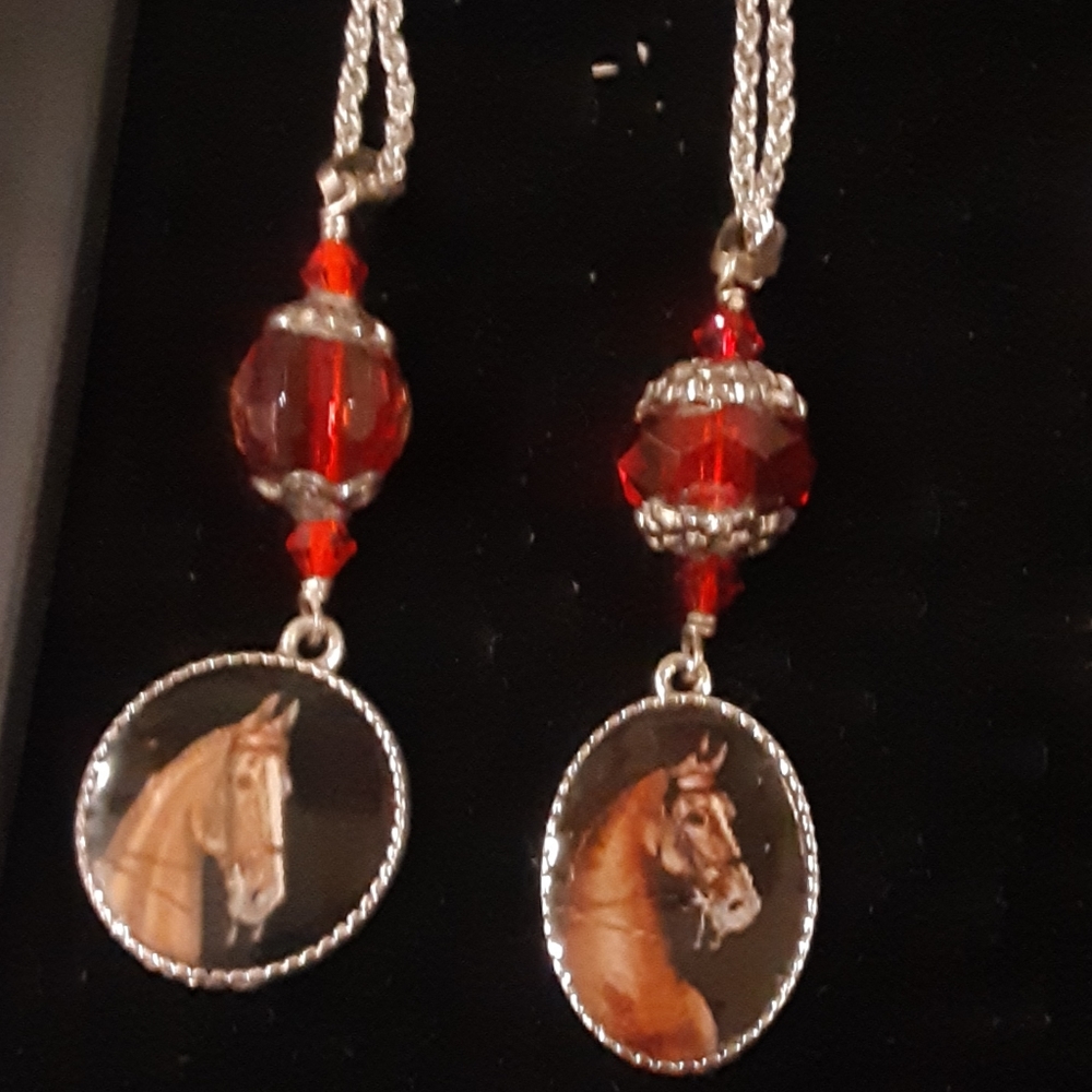 Saddlebred Horse  key  FOB or Necklace.